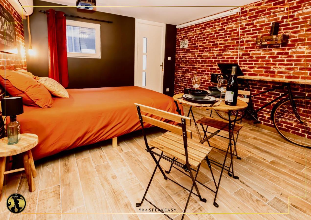 "The Speakeasy" Pub New Yorkais Centre Ville - Ideal Pro - Wifi Fibre - Retroprojecteur Cinema Saint-Etienne  Bagian luar foto